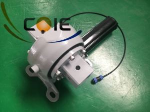 Motor de tracció per engranatges de cuc vertical